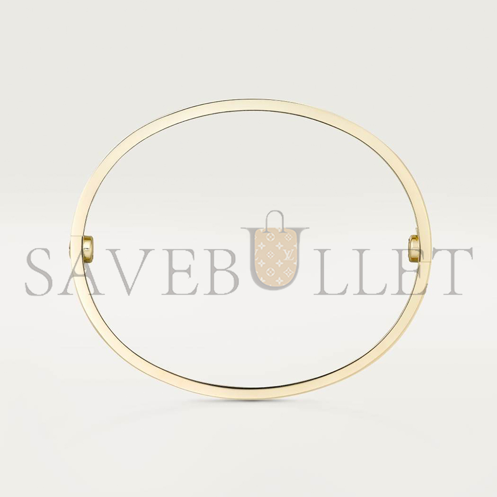 CARTIER LOVE BRACELET, CLASSIC MODEL, BRUSHED B6077017